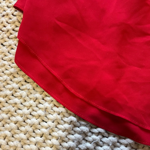 Torrid red chiffon tank - Picture 3 of 5